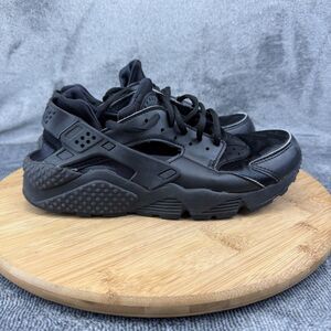 Nike Air Huarache Run Shoes Womens Size 8 Black Running Sneakers 634835-012